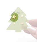 Gingerbread Flat Back Stud