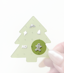 Gingerbread Flat Back Stud