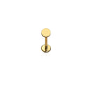 Circle Flat Back Stud
